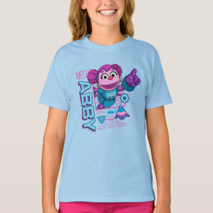 Camiseta Barrio Sésamo   Edificios Mecha Abby Cadabby