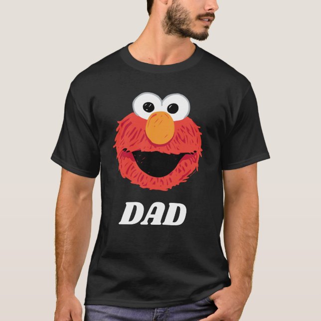Camiseta Barrio Sésamo | Elmo Dad (Anverso)