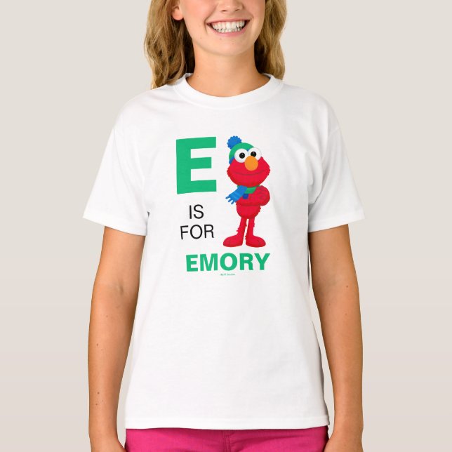 Camiseta Barrio Sésamo | Elmo de invierno (Anverso)