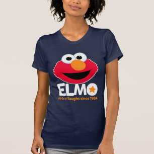 Camiseta Barrio Sésamo   Elmo Lots of Laughs Desde 1984