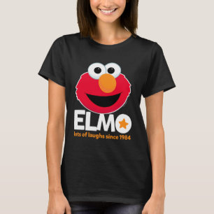 Camiseta Barrio Sésamo   Elmo Lots of Laughs Desde 1984