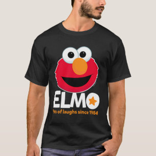 Camiseta Barrio Sésamo   Elmo Lots of Laughs Desde 1984