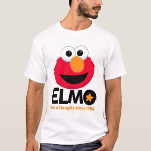 Camiseta Barrio Sésamo Elmo Lots of Laughs Desde 1984