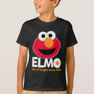 Camiseta Barrio Sésamo   Elmo Lots of Laughs Desde 1984