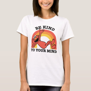 Camiseta Barrio Sésamo   Elmo sé amable con tu mente