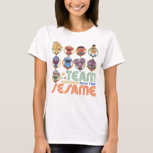 Camiseta Barrio Sésamo   Equipo Sesame desde 1969