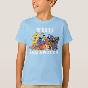 Camiseta Barrio Sésamo   Eres suficiente