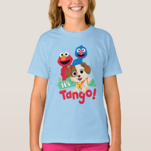 Camiseta Barrio Sésamo Es Tango con Elmo y Grover