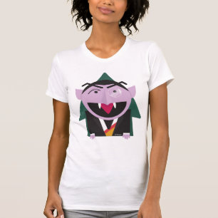 Camiseta Barrio Sésamo   Ilustracion Count von Count