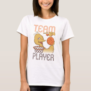 Camiseta Barrio Sésamo   Jugador del equipo de pájaros