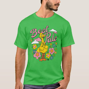 Camiseta Barrio Sésamo Mejores pasadores de aves amarilla