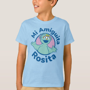 Camiseta Barrio Sésamo   Mi Amiguita Rosita