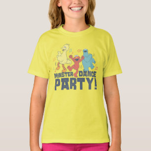 Camiseta Barrio Sésamo   Monster Dance Fiesta