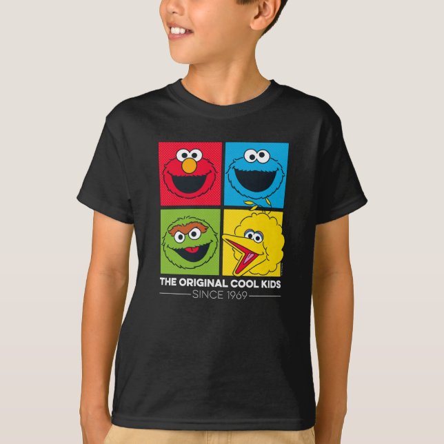 Camiseta Barrio Sésamo | Niños Guay originales (Anverso)