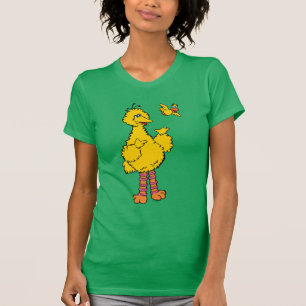 Camiseta Barrio Sésamo   Pájaros grandes y pequeños