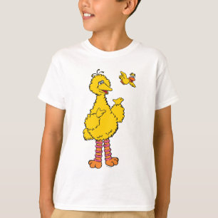 Camiseta Barrio Sésamo Pájaros grandes y pequeños