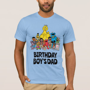 Camiseta Barrio Sésamo   Papá de cumpleaños de Sesame Pals
