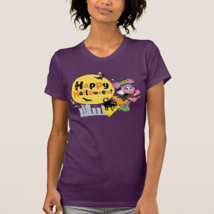 Camiseta Barrio Sésamo   Patrón de Halloween