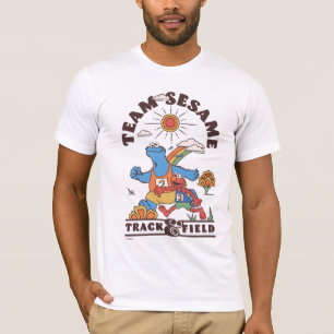 Camiseta Barrio Sésamo Pista de Sésamo de equipo