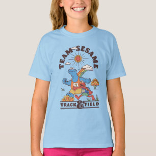 Camiseta Barrio Sésamo   Pista de Sésamo de equipo