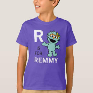 Camiseta Barrio Sésamo R es para Rosita Añadir su nombr
