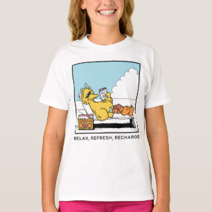 Camiseta Barrio Sésamo Recarga de Refrescamiento de Refre