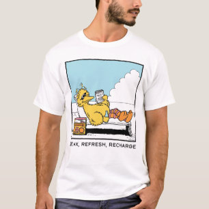 Camiseta Barrio Sésamo   Recarga de Refrescamiento de Refre