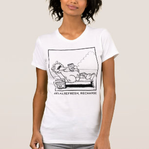 Camiseta Barrio Sésamo   Recarga de Refrescamiento de Refre