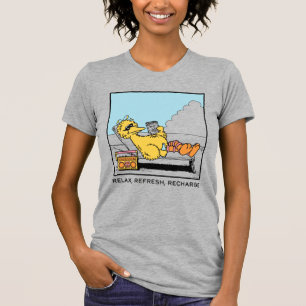 Camiseta Barrio Sésamo   Recarga de Refrescamiento de Refre