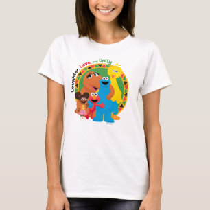 Camiseta Barrio Sésamo   Risas, amor y unidad