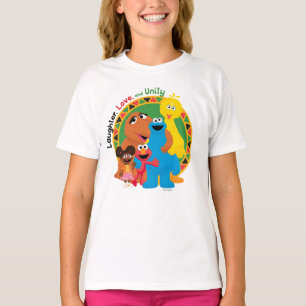 Camiseta Barrio Sésamo   Risas, amor y unidad