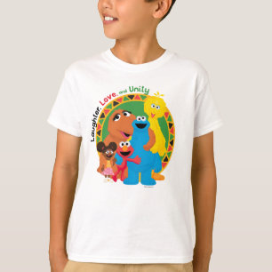 Camiseta Barrio Sésamo   Risas, amor y unidad