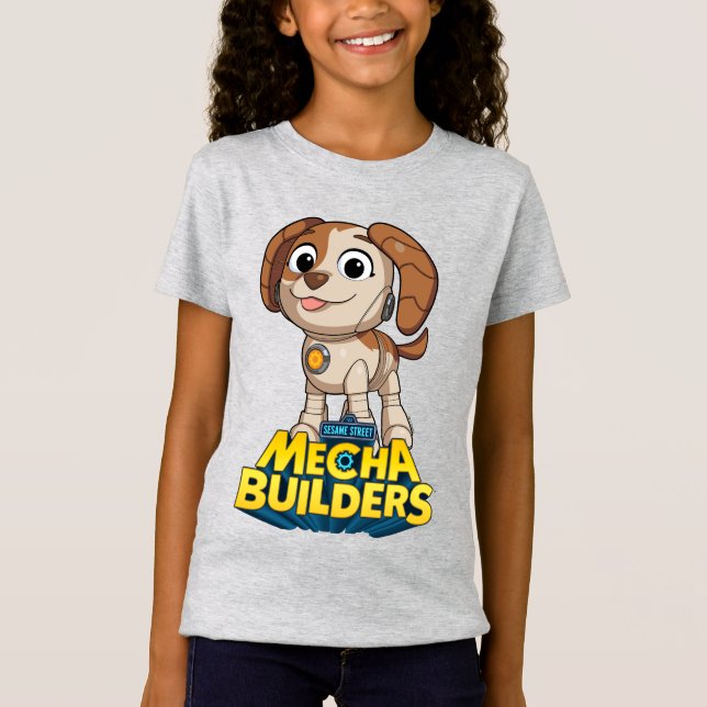 Camiseta Barrio Sésamo | Tango de los edificios Mecha (Anverso)