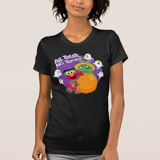 Camiseta Barrio Sésamo | ¡Todos los trucos, sin tratamiento (Anverso)