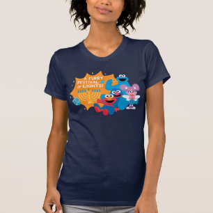 Camiseta Barrio Sésamo   ¡Un Festival de Luces Furtivo!