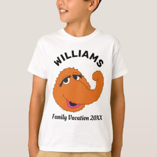 Camiseta Barrio Sésamo Vacaciones familiares de Snuffleup
