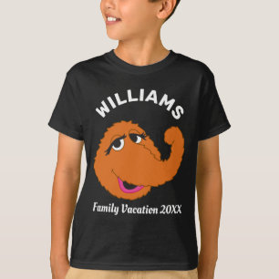 Camiseta Barrio Sésamo   Vacaciones familiares de Snuffleup
