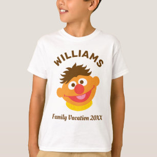 Camiseta Barrio Sésamo   Vacaciones familiares Ernie