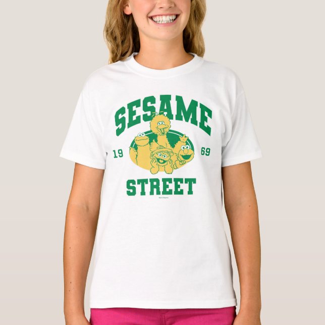 Camiseta Barrio Sésamo | Vintage 1969 (Anverso)