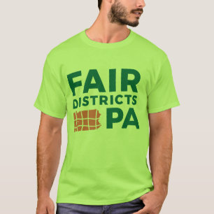 Camiseta Barrios justos con cola verde lima