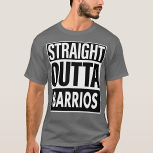 Camiseta Barrios Nombre Straight Outta Barrios