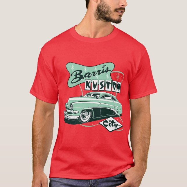 Camiseta Barris Kustom City Hirohata Merc Light Background  (Anverso)