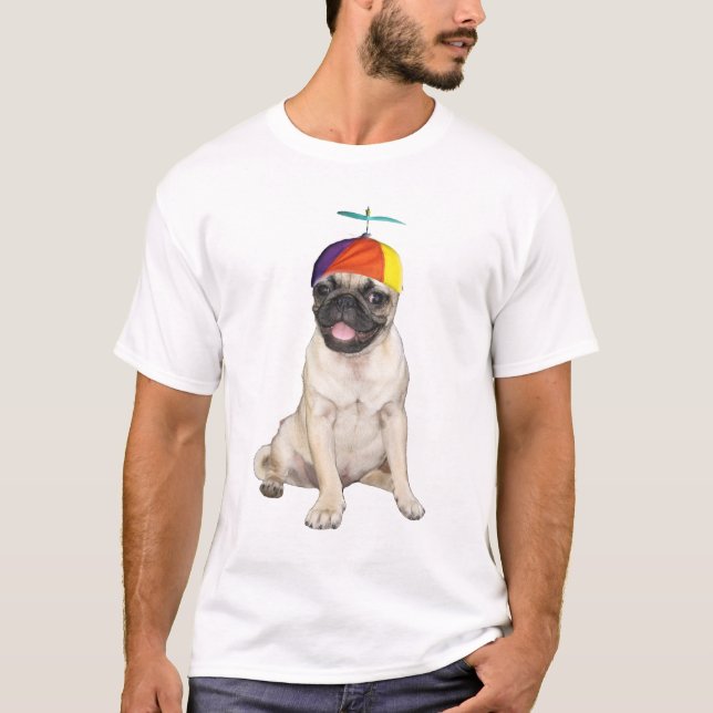Camiseta Barro amasado de la gorrita tejida (Anverso)