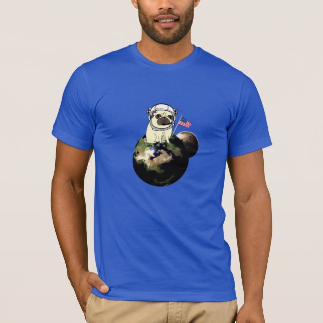 Camiseta barro amasado del espacio (Anverso)