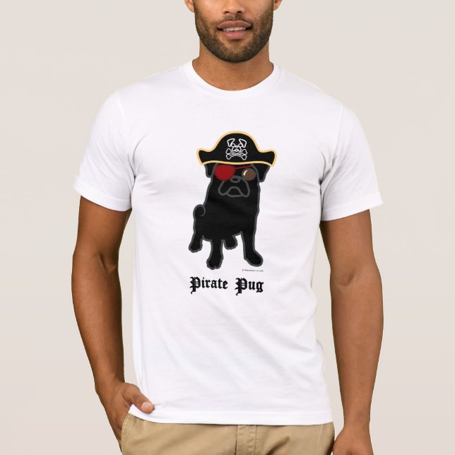 Camiseta Barro amasado del pirata - negro (Anverso)