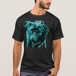 Camiseta Barro amasado verde azulado