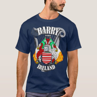 Camiseta Barry Family Name English and Irish
