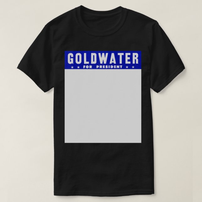 Camiseta Barry Goldwater por 2 en 1964 (Diseño del anverso)