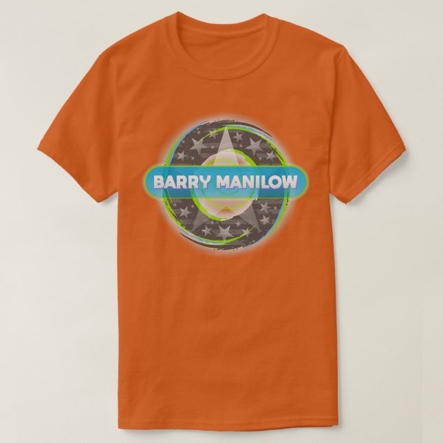 Camiseta Barry Manilow (Diseño del anverso)