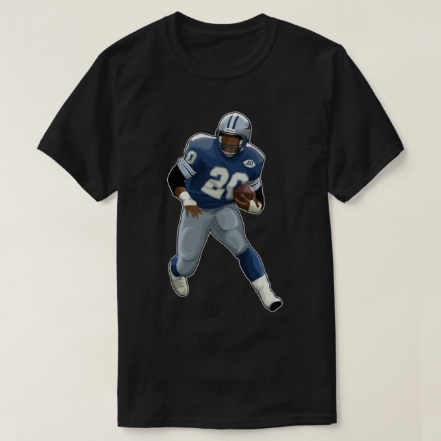 Camiseta Barry Sanders Take The Ball Classic T-Shirt (Diseño del anverso)
